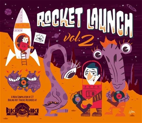 Cover for Black Shack Recordings- Rocket Launch (CD) (2018)