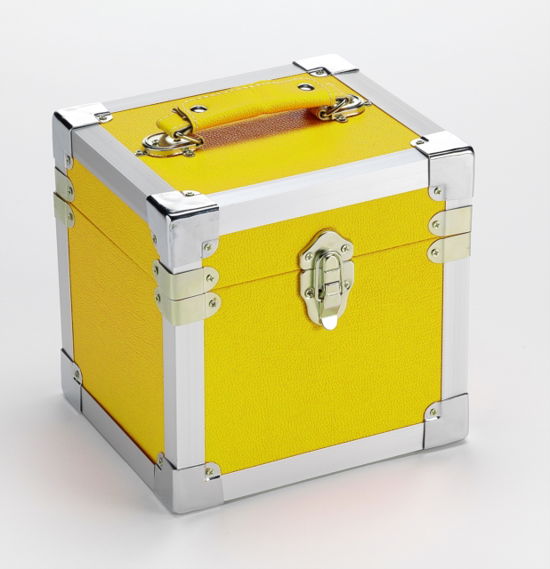 Cover for Yellow · 7 Inch 50 Record Storage Carry Case Yellow (Vinylzubehör)