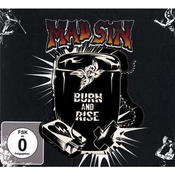 Cover for Mad Sin · Burn and Rise (DVD/CD) (2010)