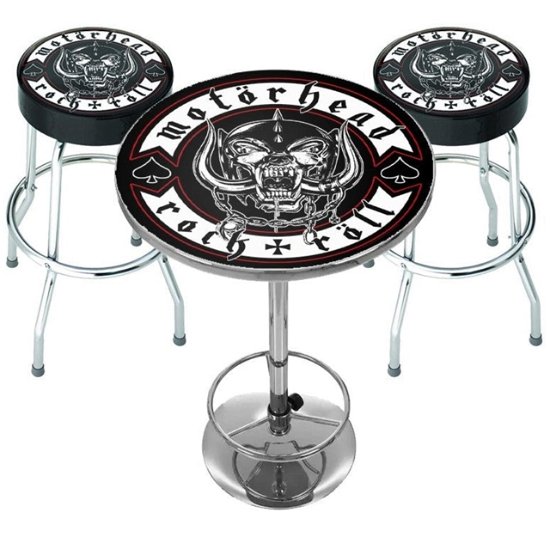 Cover for Motörhead · Motorhead Rock N Roll Bar Set (Table &amp; 2 X Bar Stools) (Bar Stool) (2022)