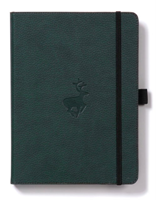 Cover for Dingbats A4+ Wildlife Green Deer Notebook - Graph (Stationery) (2018)