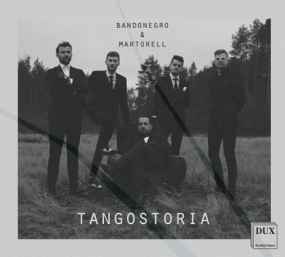 Cover for Bandonegro &amp; Andres Martorell · Tangostoria (CD) (2021)