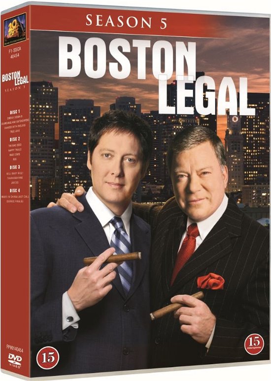 Boston Legal - Season 5 - Boston Legal - Film - Fox - 7340112708788 - 10. mai 2016