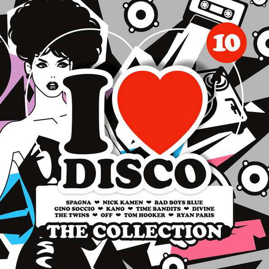 Cover for Compilation · I Love Disco Collection Vol.10 (CD) (2018)