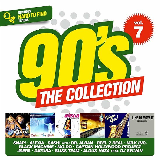 90's the Collection Vol 7 / Various - 90's the Collection Vol 7 / Various - Música - BLANCO Y NEGRO - 8421597111788 - 31 de maio de 2019