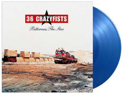 Cover for 36 Crazyfists · Bitterness The Star (LP) [Limited Blue Vinyl edition] (2024)