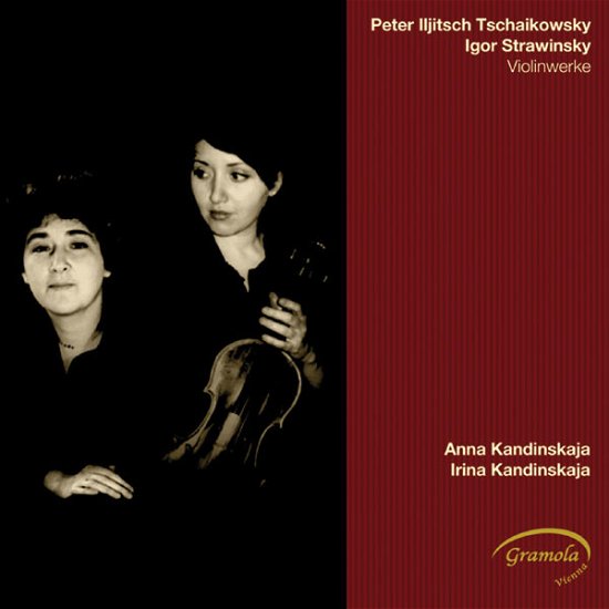 Cover for Tschaikowsky / Kandinskaja,a. / Kandinskaja,i. · Violinwerke (CD) (2013)