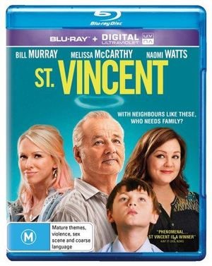 Cover for St Vincent · St Vincent (Blu-Ray/ Ultraviolet) (Blu-ray) (2015)