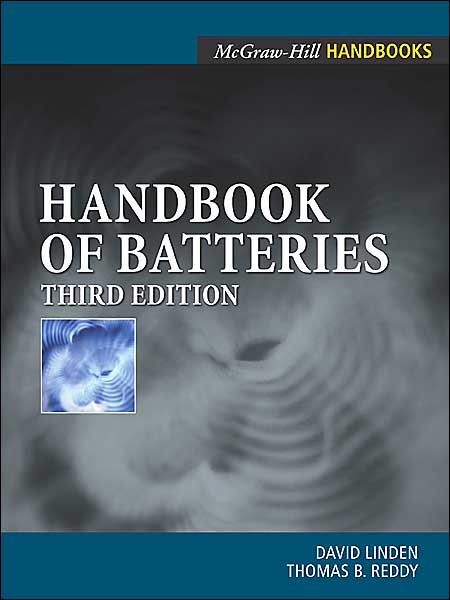 Cover for David Linden · Handbook of Batteries - Handbook S. (Gebundenes Buch) [3 Rev edition] (2008)