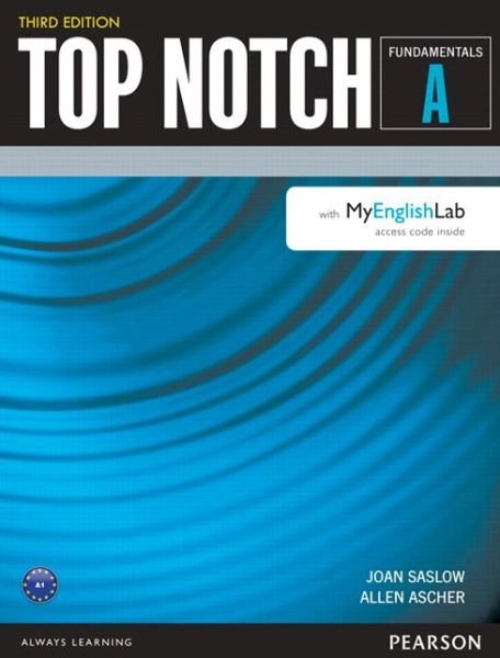 Cover for Joan Saslow · Top Notch Fundamentals Split A w/MyLab English (Book) (2015)