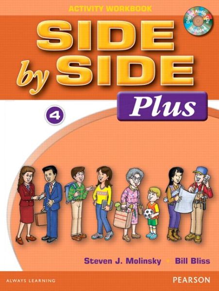 Cover for Steven Molinsky · Side by Side Plus 4 Activity Workbook with CDs (Book) (2016)