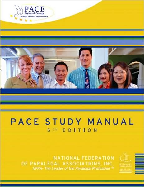 Cover for Paralegal Advanced Competency Exam Pace Study Manual (Book) (2019)