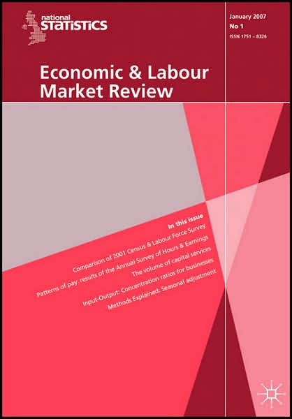 Cover for Na Na · Economic and Labour Market Review Vol 1, no 8 (Paperback Book) (2007)