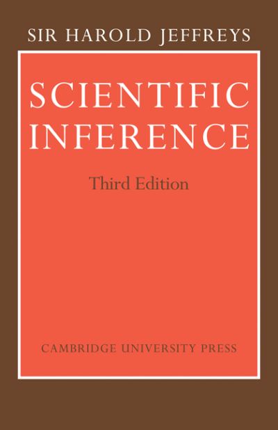 Cover for Harold Jeffreys · Scientific Inference (Pocketbok) (2011)