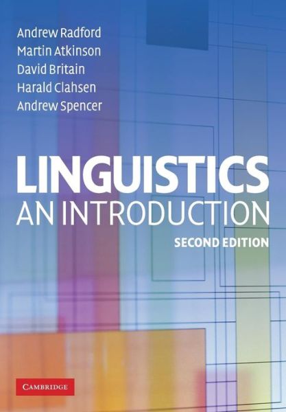 Cover for Radford, Andrew (University of Essex) · Linguistics: An Introduction (Paperback Book) [2 Revised edition] (2009)