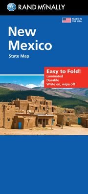 Cover for Rand McNally · Rand McNally Easy to Fold: New Mexico State Laminated Map (Kort) (2021)