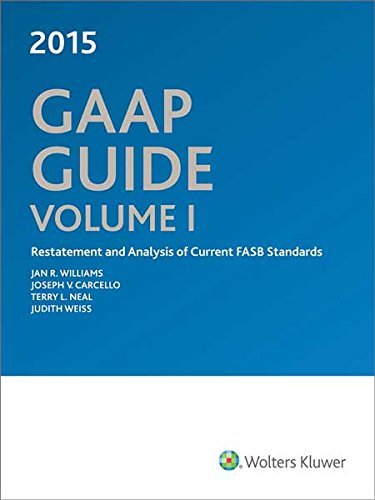 Cover for Cpa and Judith Weiss · Gaap Guide (2015) (Paperback Book) (2014)