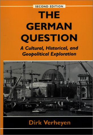 Cover for Dirk Verheyen · The German Question (Taschenbuch) (1999)