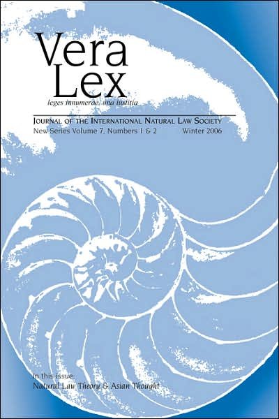 Cover for R Chapman · Vera Lex Vol 7 (Paperback Book) (2006)