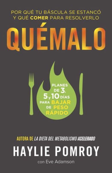 Cover for Haylie Pomroy · Quémalo por qué tu báscula se estancó y qué comer para resolverlo (Bok) [Primera edición Vintage español. edition] (2015)