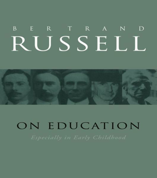 Cover for Bertrand Russell · On Education (Hardcover Book) (2016)