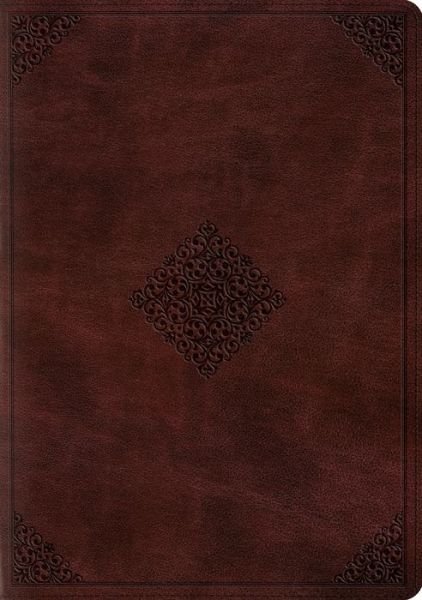 Cover for Crossway Bibles · ESV Study Bible (Skinnbok) [Mahogany] (2015)