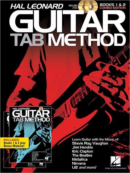 Cover for Jeff Schroedl · Hal Leonard Guitar TAB Method Books 1 &amp; 2 (Bok) [Combined edition] (2012)