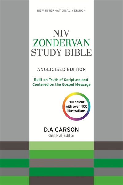 Cover for New International Version · NIV Zondervan Study Bible (Anglicised) (Hardcover Book) (2017)