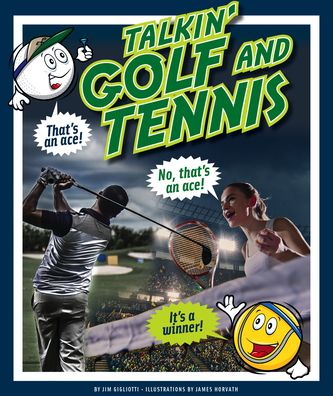 Cover for Jim Gigliotti · Talkin' Golf and Tennis (Hardcover Book) (2020)