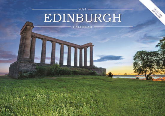 Cover for Edinburgh A5 Calendar 2024 (Calendar) (2023)