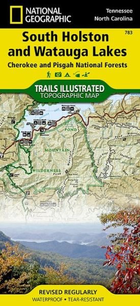 South Wolston and Watauga Lakes, Cherokee & Pisgah N.f.s: Trails Illustrated Other Rec. Areas - National Geographic Maps - Bøger - National Geographic Maps - 9781566953788 - 2020
