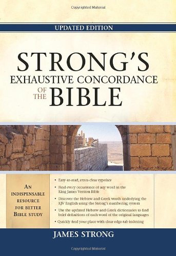 Cover for James Strong · Strong's Exhaustive Concordance of the Bible (Inbunden Bok) [Updated edition] (2009)