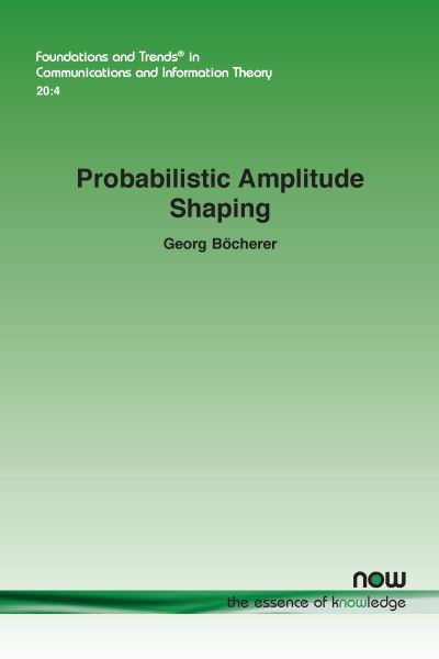 Cover for Georg Böcherer · Probabilistic Amplitude Shaping (Book) (2023)