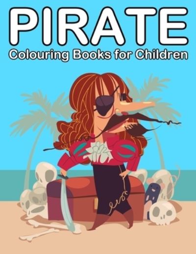 Cover for Nick Marshall · Pirate Colouring Books for Children (Taschenbuch) (2019)