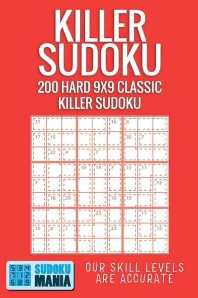 Killer Sudoku - Sudoku Mania - Books - Independently Published - 9781704678788 - November 2, 2019