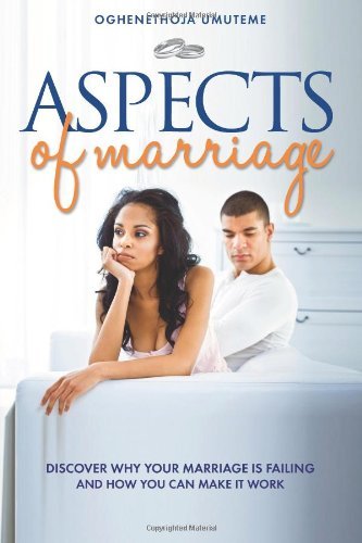 Cover for Pst Oghenethoja Umuteme · Aspects of Marriage (Paperback Book) (2012)