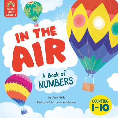 Cover for Jean Bello · In the Air: A Book of Numbers (Board book) (2022)