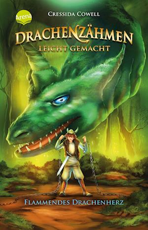 Cover for Cressida Cowell · Drachenzähmen leicht gemacht (8). Flammendes Drachenherz (Pocketbok) (2022)