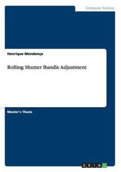 Cover for Mendonça · Rolling Shutter Bundle Adjustm (Book) (2015)