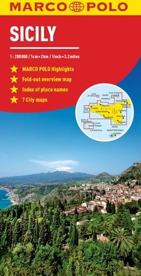 Sicily Marco Polo Map - Marco Polo Maps - Marco Polo - Books - MAIRDUMONT GmbH & Co. KG - 9783829755788 - February 4, 2020