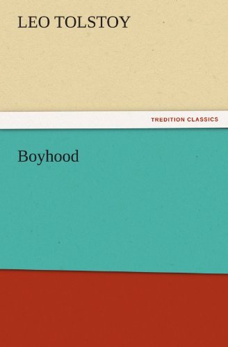 Cover for Leo Tolstoy · Boyhood (Tredition Classics) (Paperback Bog) (2011)