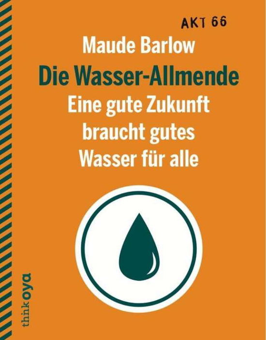 Cover for Barlow · Wasser-Allmende (Book)