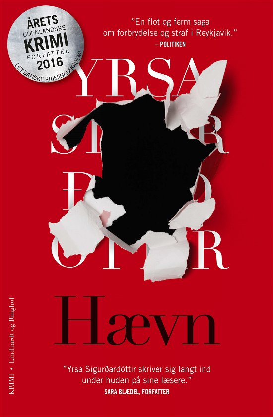 Cover for Yrsa Sigurðardóttir · Huldar og Freyja: Hævn (Paperback Book) [2.º edición] (2018)