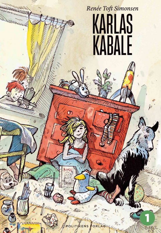 Cover for Renée Toft Simonsen · Karla -serien: Karlas Kabale (Hardcover bog) [7. udgave] (2019)