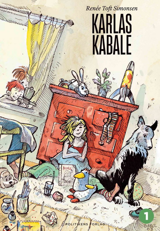 Cover for Renée Toft Simonsen · Karla -serien: Karlas Kabale (Gebundenes Buch) [7. Ausgabe] (2019)