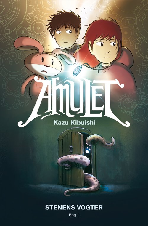 Cover for Kazu Kibuishi · Amulet: Amulet 1: Stenens vogter (Gebundesens Buch) [2. Ausgabe] (2019)