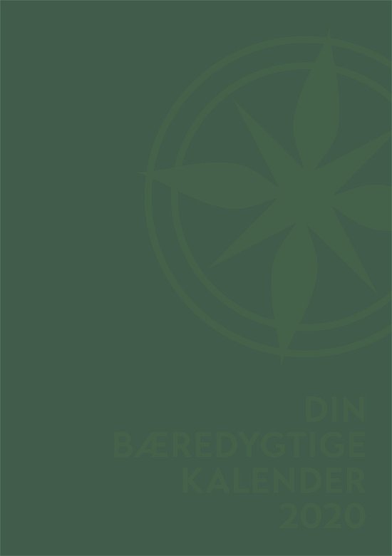 Cover for Lone Belling · Din bæredygtige kalender 2020 (Paperback Book) [1º edição] (2019)