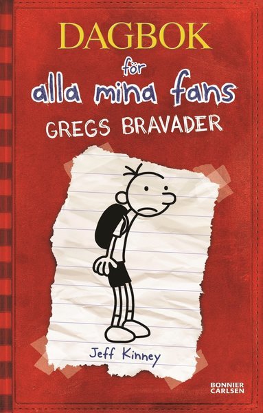 Cover for Jeff Kinney · Dagbok för alla mina fans: Gregs bravader (Book) (2012)