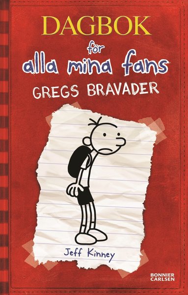 Cover for Jeff Kinney · Dagbok för alla mina fans: Gregs bravader (Buch) (2012)