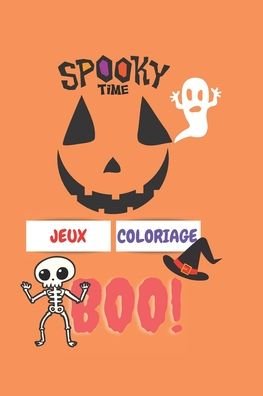 Cover for Tepairu Salmon · Spooky time BOO! (Pocketbok) (2020)